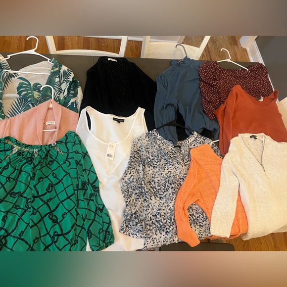 BUNDLE OF 12 business casual shirts! *Selling all together* various brands - Picture 1 of 17